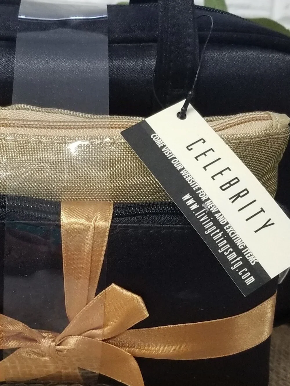Celebrity Brand Cosmetics Bag Trio